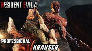 Resident Evil 4 Remake - Krauser [Professional | No Damage | Weapons lvl 1]