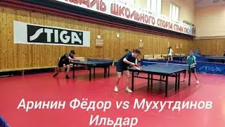 Аринин Фёдор (Ранг ФНТР: 1456 Рейтинг ФНТР: 94 УлГТУ: 373) VS Мухутдинов Ильдар (Рейтинг УлГТУ: 288)