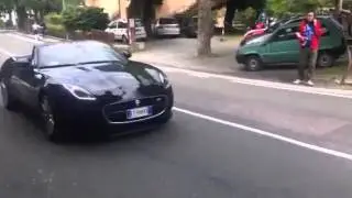 Jaguar FType exhaust sound