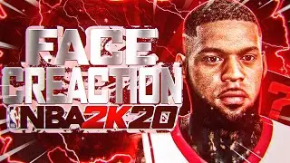 *NEW* BEST DRIPPY FACE CREATION TUTORIAL IN NBA 2K20! LOOK LIKE A DRIBBLE GAWD | BEST FACE CREATION