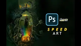 Protecting the Gold // Adobe Photoshop | Speed Art #stpatricksday  #speedart #photoshop