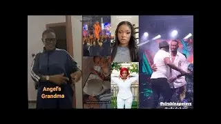 Angel Reunite With Her Grandma Saga Meets Sir Shina Peters White Money and Liquorose