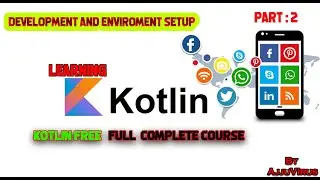 Kotlin Course - Development Environment Setup Tutorial | Install Intelli J | AjjuVirus #2