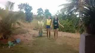 Dançando saia rodada