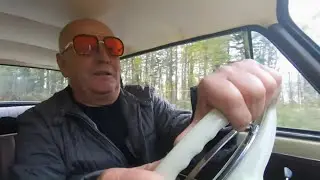 Grzesiek's father was proud of his son's car! 