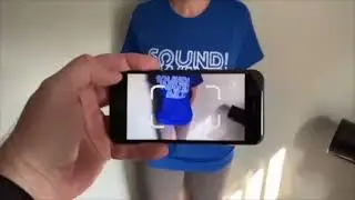 Soundwave Art Augmented Reality Shirt