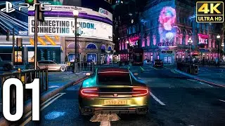 Watch Dogs: Legion - Full Game Walkthrough Part 1 (PS5) 4K 60FPS