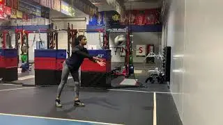 Beginner Volleyball Development- Underhand Serve at Wall
