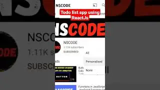 ReactJs Todo list app |  Todo List App using ReactJs 