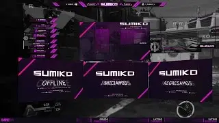 GFX | Speed Art | Sumiko Twitch Pack