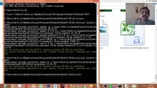 Pandas pract1(Installation and working)