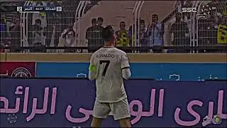 Ronaldo vs Al-Adalah 2 Goals 4K For Edits