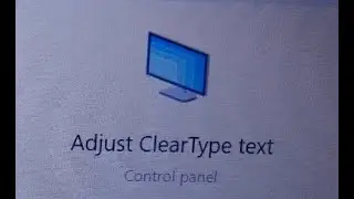 how to adjust cleartype text in windows 10 !! how to turn on cleartype text in laptop