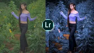 Lightroom Blue and orange tone photo editing | Lightroom photo editing tutorial | lr photo editing