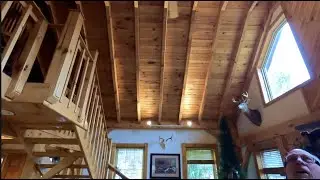 CABIN TOUR, Hard Work and Time is all it takes