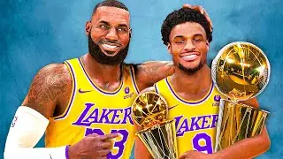What if Bronny and LeBron Play Together?