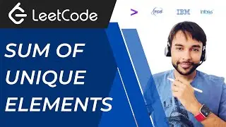 Sum of Unique Elements (LeetCode 1748) | Full solution with a frequency array
