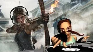 Tomb Raider (2013) with classic Tomb Raider music (+AOD)