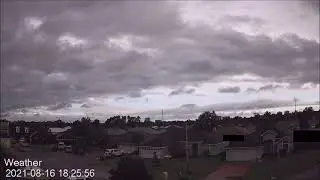 Tropical Storm Fred Time Lapse Panama City Beach