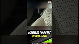 Mahindra Thar ROXX | Interior | Teased | 5 Door Thar| Launch | 15th August | SUV | Times Drive