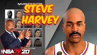 NBA 2K20 - Steve Harvey Face Creation