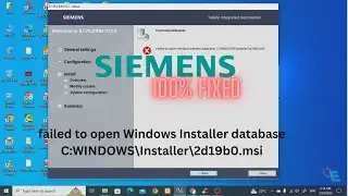 failed to open Windows Installer database C:\WINDOWS\Installer\2d19b0.msi 