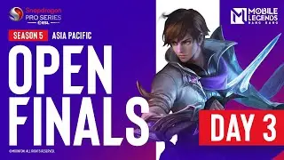 🔴 [FIL] Snapdragon Mobile Open Finals | Season 5 Day 3