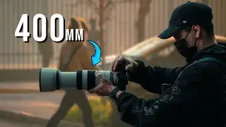 EXTREME 400mm STREET PHOTOGRAPHY in CHILE | POV