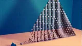 Domino Pyramid Cinema 4D