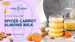 How to Make Spiced Carrot Almond Milk | Milky Plant Recipes 🥕