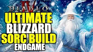 Diablo 4 BEST Sorcerer Build for Season 4 - BLIZZARD Sorcerer Build