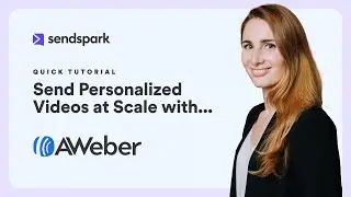 Aweber Tutorial - Send Personalized Video Emails at Scale