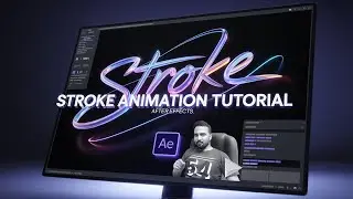 How To Stroke Animation in After Effects | Easy & Smooth Line Reveal Tutorial