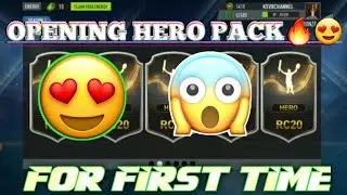 OPENING HERO PACK FOR FIRST TIME FOR FREE HERO PLAYERS😍😍 ||REAL CRICKET 20| |KSVB CHANNEL|
