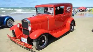 2019 Sauble Beach Sandfest car/truck show and sand sculptures
