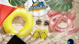 Beach Tropical Logo Reveal 3D