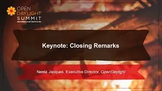 Keynote: Closing Remarks- Neela Jacques