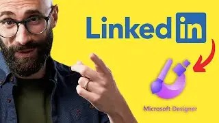 AI in LinkedIn with Microsoft Designer