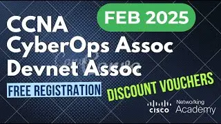 CCNA v1.1 Netacad 2025:  Free Registration