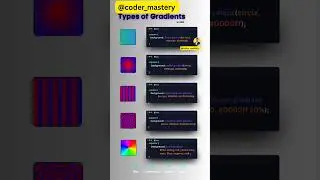 🎨 Say goodbye to boring backgrounds!Here are the *Types of CSS Gradients* you NEED to know.