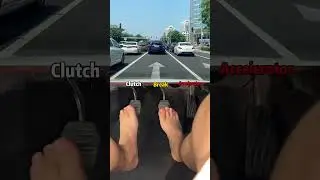 Novice drivers must use the brakes correctly 