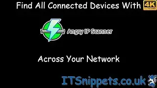 Secure Your Network - Find All CONNECTED Devices Using Angry Ip Scanner