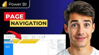 How To Create Page Navigation With Bookmarks And Buttons In Power BI (Easiest Way) (2025 Guide)