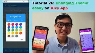 Kivy Mobile App #26 | Changing Theme on Kivy App easily