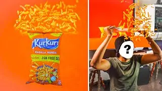 RECREATING @Virag Desai KURKURE COMMERCIAL WITH MOBILE PHONE.