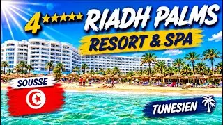 Riadh Palms Hotel 4⭐️ in Tunisia 🇹🇳 | The Beach Area | July 2024 - [4K]