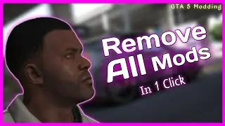 How To Remove Mods From GTA 5 ? || GTA 5 Mod Remove Tool || Remove Mods In One Click || #gta5 #gtav