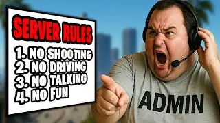 Trolling the Most STRICT GTA RP Server I've Ever Seen