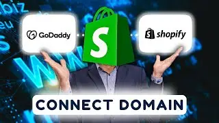 How to Connect  GoDaddy🔗 Domain 🌐 Name with Shopify In 2 Minutes #shopify