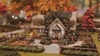 Overgrown Cottage 🌱 Sims 4 Speed Build l No CC
